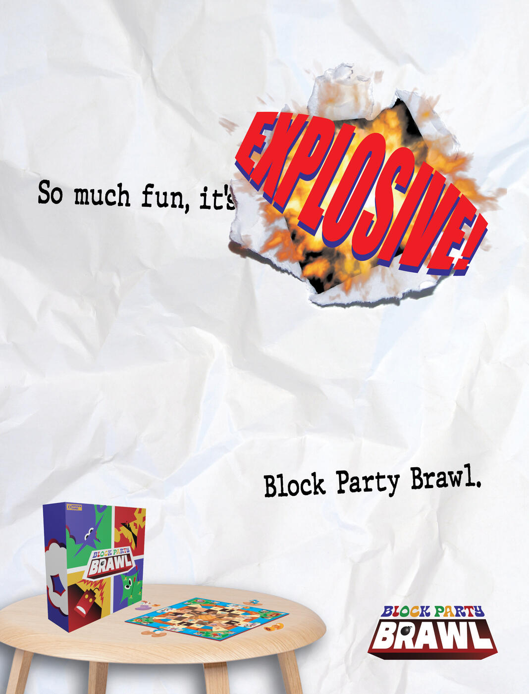 single page magazine ad